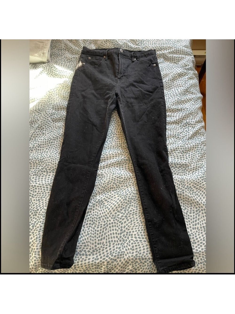 GAP Black Sky High Skinny Jeans